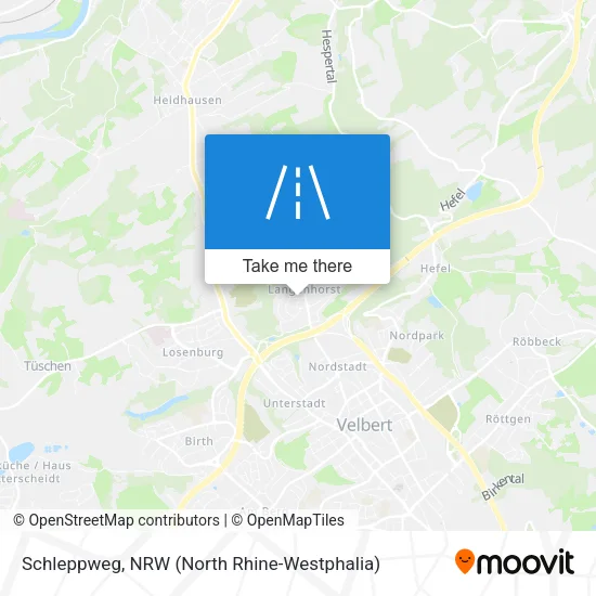 Schleppweg map