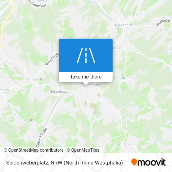 Seidenweberplatz map