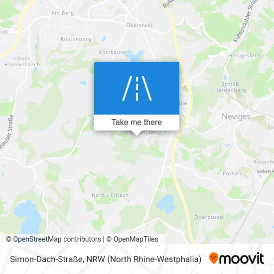 Simon-Dach-Straße map