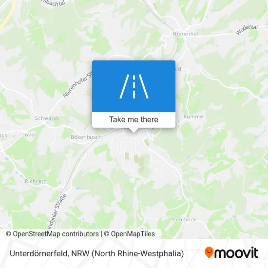 Карта Unterdörnerfeld