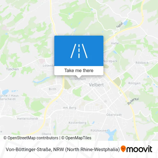 Карта Von-Böttinger-Straße