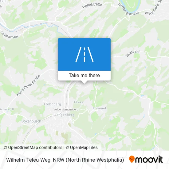Карта Wilhelm-Teleu-Weg