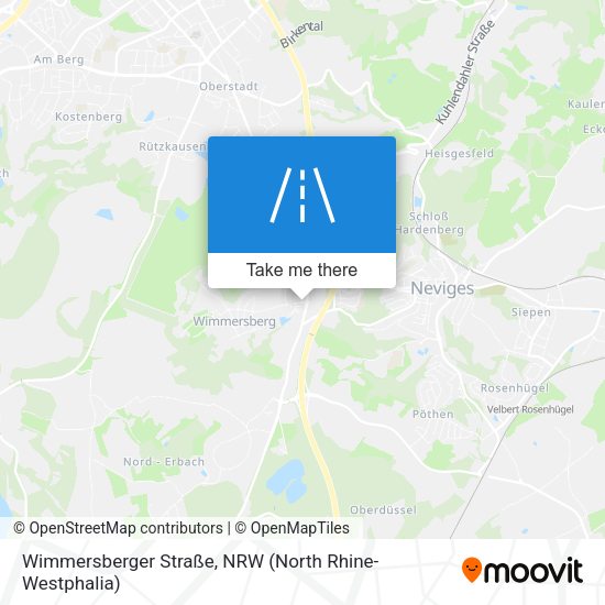 Wimmersberger Straße map