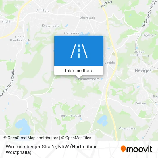 Wimmersberger Straße map