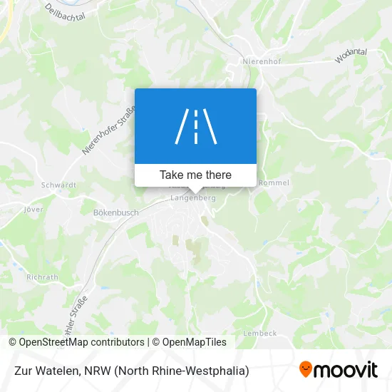 Карта Zur Watelen