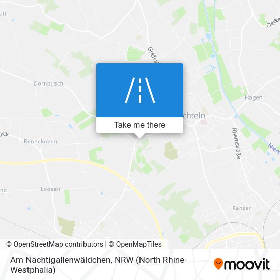 Am Nachtigallenwäldchen map