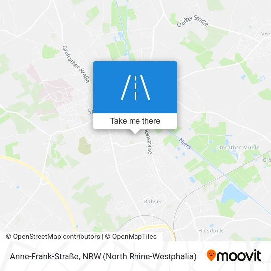 Карта Anne-Frank-Straße