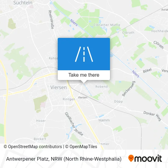 Карта Antwerpener Platz