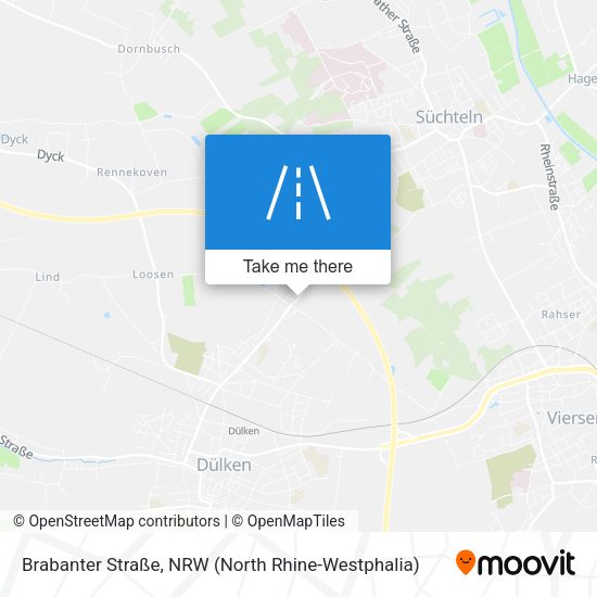 Brabanter Straße map
