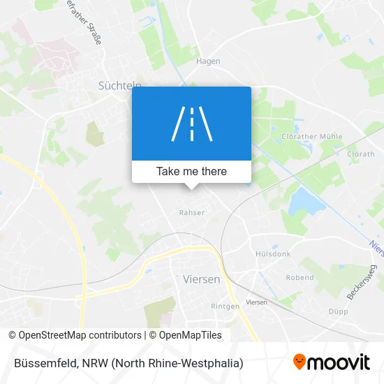 Карта Büssemfeld