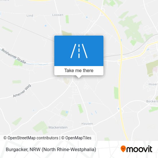 Карта Burgacker