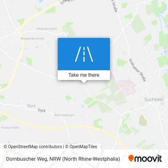 Карта Dornbuscher Weg
