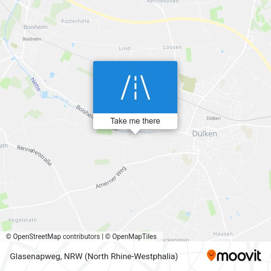 Glasenapweg map