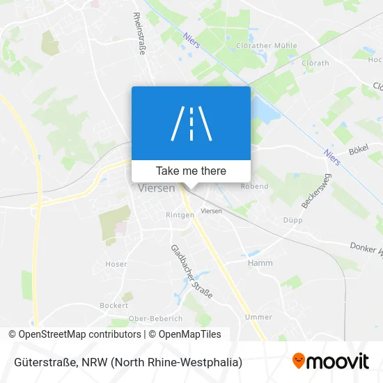 Карта Güterstraße