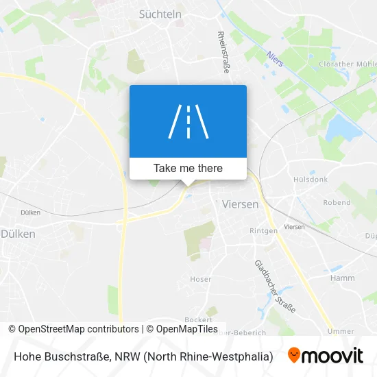 Карта Hohe Buschstraße