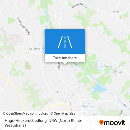 Карта Hugo-Heckers-Siedlung
