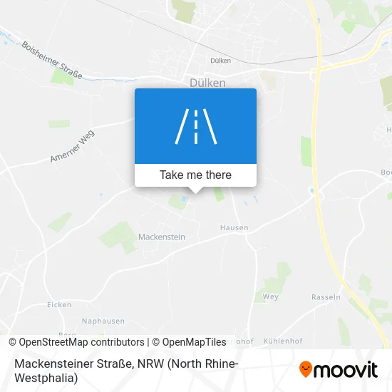 Mackensteiner Straße map