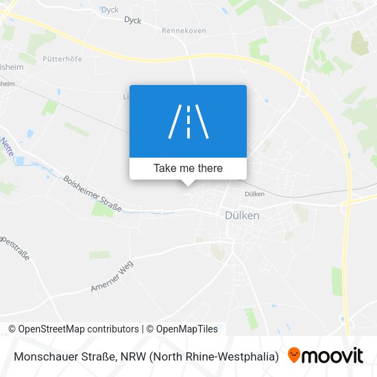 Monschauer Straße map