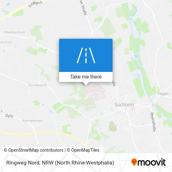 Карта Ringweg Nord