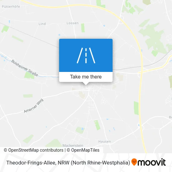 Карта Theodor-Frings-Allee