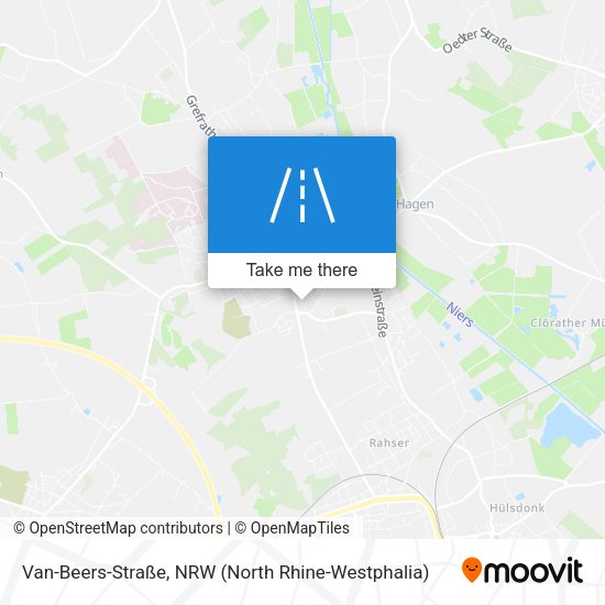 Van-Beers-Straße map