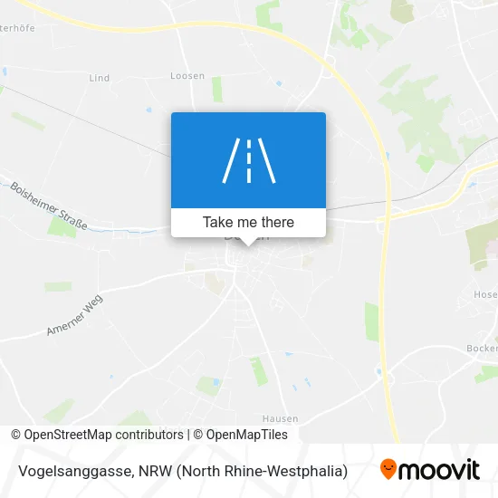 Карта Vogelsanggasse