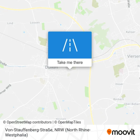 Карта Von-Stauffenberg-Straße