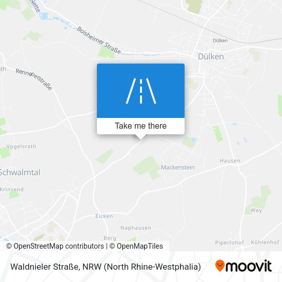 Waldnieler Straße map