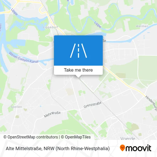 Alte Mittelstraße map