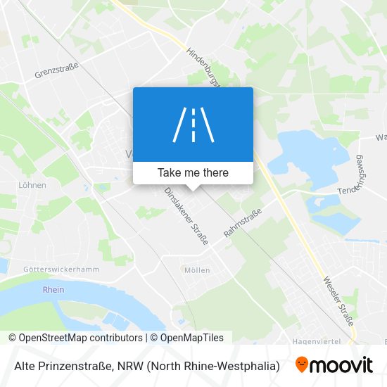 Alte Prinzenstraße map