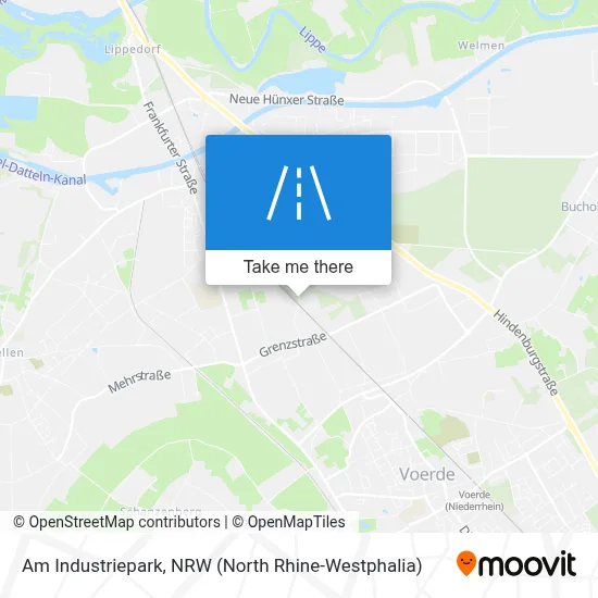 Am Industriepark map