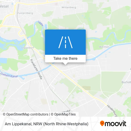 Am Lippekanal map