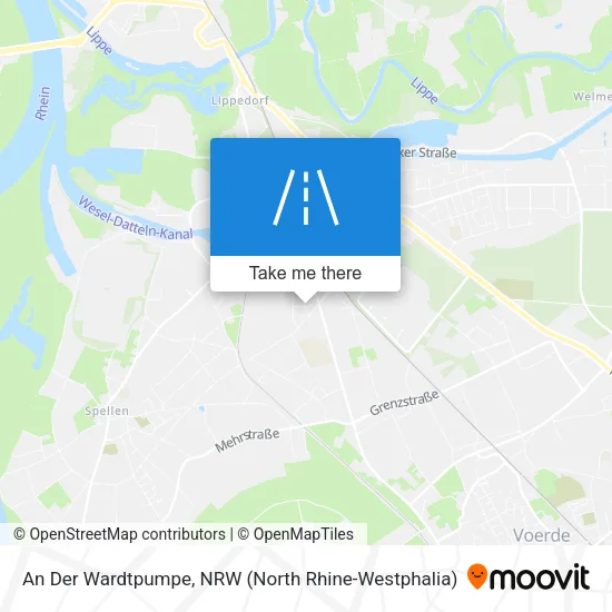 Карта An Der Wardtpumpe