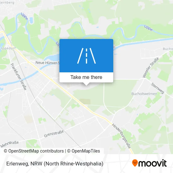 Карта Erlenweg