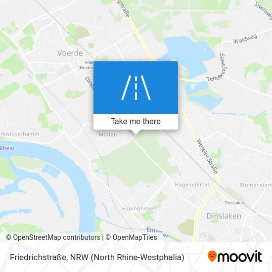 Friedrichstraße map