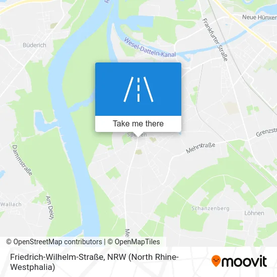 Карта Friedrich-Wilhelm-Straße