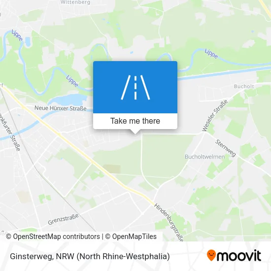 Карта Ginsterweg