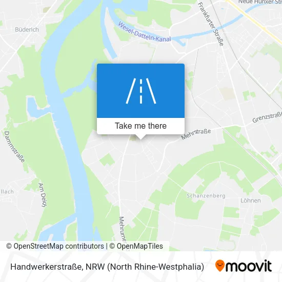 Карта Handwerkerstraße
