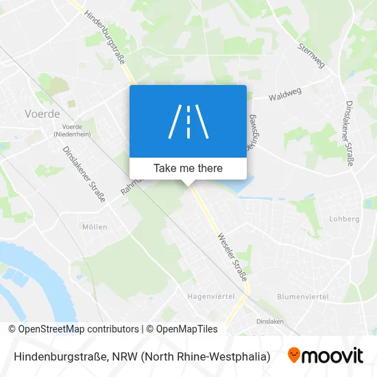 Hindenburgstraße map