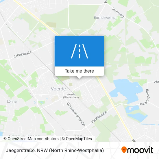Карта Jaegerstraße