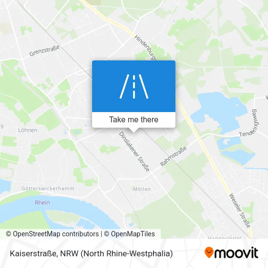 Карта Kaiserstraße