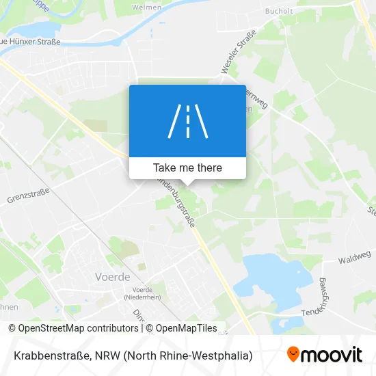 Krabbenstraße map