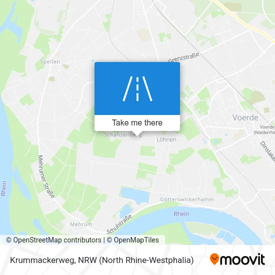 Карта Krummackerweg