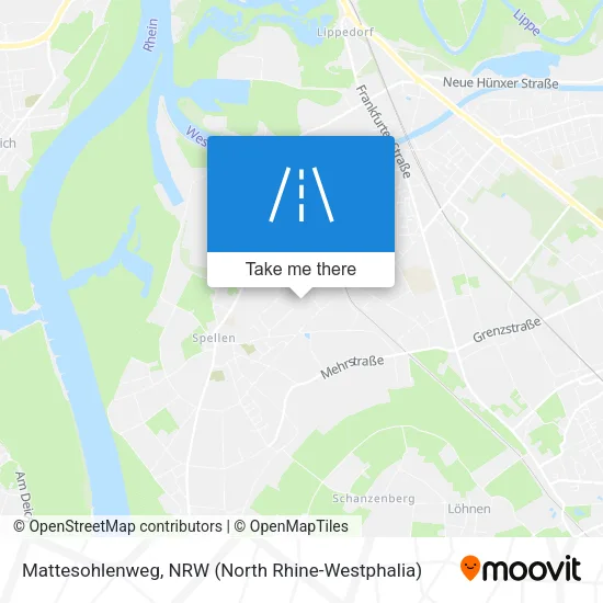 Mattesohlenweg map