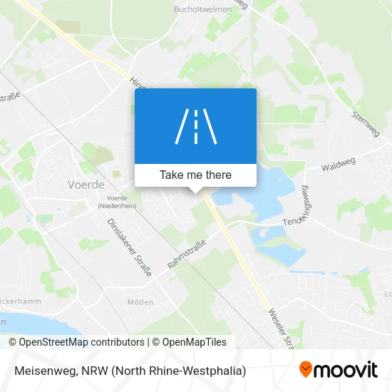 Meisenweg map