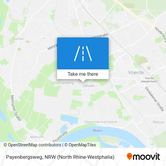 Карта Payenbergsweg