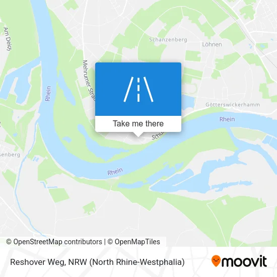 Карта Reshover Weg
