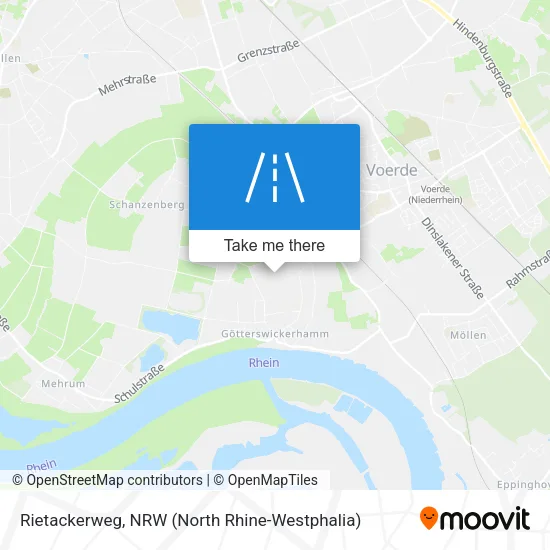 Карта Rietackerweg
