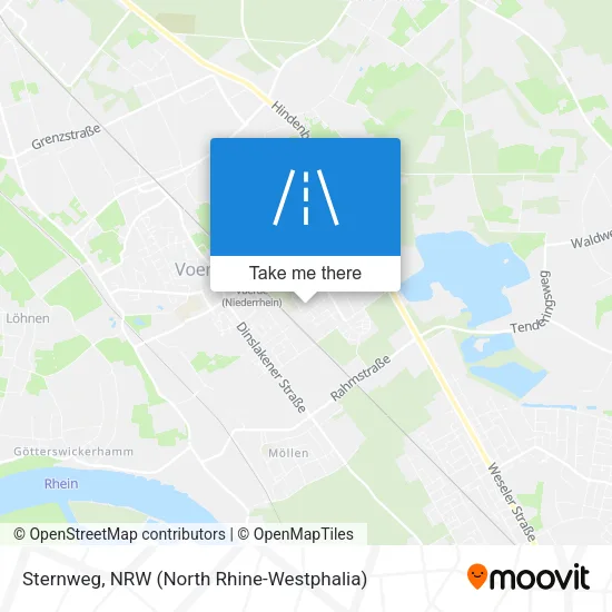 Карта Sternweg
