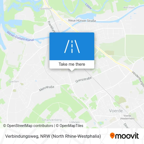 Карта Verbindungsweg